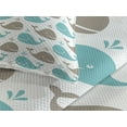 thumbnail image 3 of Ambesonne Whale Quilted Coverlet 3 Pcs, Smiling Fish in Ocean, Queen Size, Tan Turquoise White, 3 of 4