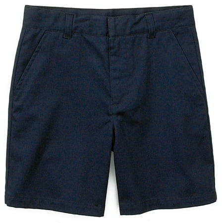 Faded Glory - Girl's School Uniform Flat-Front Shorts