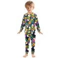 thumbnail image 6 of FORMRS Toddler Unisex Long Sleeve Top and Pants Pajama Set 2-Piece Sleepwear, Sizes 18M-8Y, Colorful Toucans Pattern, 6 of 6