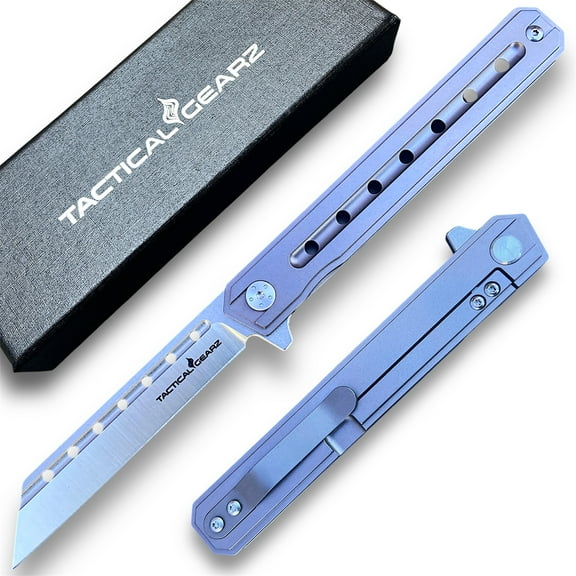 Titanium Pocket Folding Knife