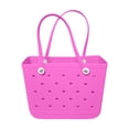 thumbnail image 1 of Bolsa de playa bolsa de almacenamiento bolso de Color sólido impermeable Eva agujero bolsa de almacenamiento grande, bolsa de mano al aire libre bolsas de viaje portátiles(Compre 2 y ahorre 10%), 1 of 2