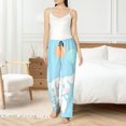 thumbnail image 6 of Saiise Sanrio Ao Womens Pama Pants Stretch Comfy Lounge Pants Drawstring Sleep Bottoms with Pockets, 6 of 7