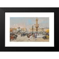thumbnail image 2 of Eugène Galien-Laloue 14x10 Black Modern Framed Museum Art Print Titled - Place De La Concorde, 2 of 5