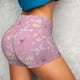 thumbnail image 4 of Fotbe Butterfly 1 Shorts Sin Costuras – Shorts Deportivos de Cintura Alta para Mujer, Elásticos para Gimnasio, Yoga, Running o Ciclismo-Large, 4 of 8