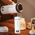 thumbnail image 5 of Heated Travel Mug Coffee Mug 16 Oz LED Display Coffee Serving Sets Mug for Car Home Office, 5 of 8