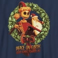 thumbnail image 2 of Boy's The Nightmare Before Christmas Christmas Jack Peace on Earth Good Scares Towards All  Graphic Tee Navy Blue Large, 2 of 4