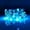 Blue, variant on HESHENG 10Pack LED String Lights, 6.6FT LED Moon Lights 20 Led Micro Lights On Silver Copper Wire for DIY Wedding Centerpiece, Table Decoration, Party, Warm White