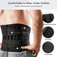 thumbnail image 3 of Back Brace Lumbar Back Support Belt for Women and Men Lower Back Pain Relief,Injury Recovery Heavy Lifting Support with Removable Adjustable Straps, 3 of 5