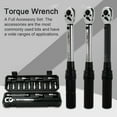 thumbnail image 2 of WISRETEC 2-20Nm 1/4 Inch 18PCS Dual Scable Torque Wrench Set Preset Torque Wrench Bits Set Adjustable Torque Wrench for Household Bicycle Car Repairing with Storage Box, 2 of 8