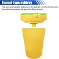 thumbnail image 5 of 5PCS Car Glow in the Dark Butt Bucket Ashtray, Portable Self-Extinguishing Smokeless Auto Cup Ash Holder with Lid, Mini Smellproof Cigarette Trash Accessories for Home Truck Office, 5 of 7