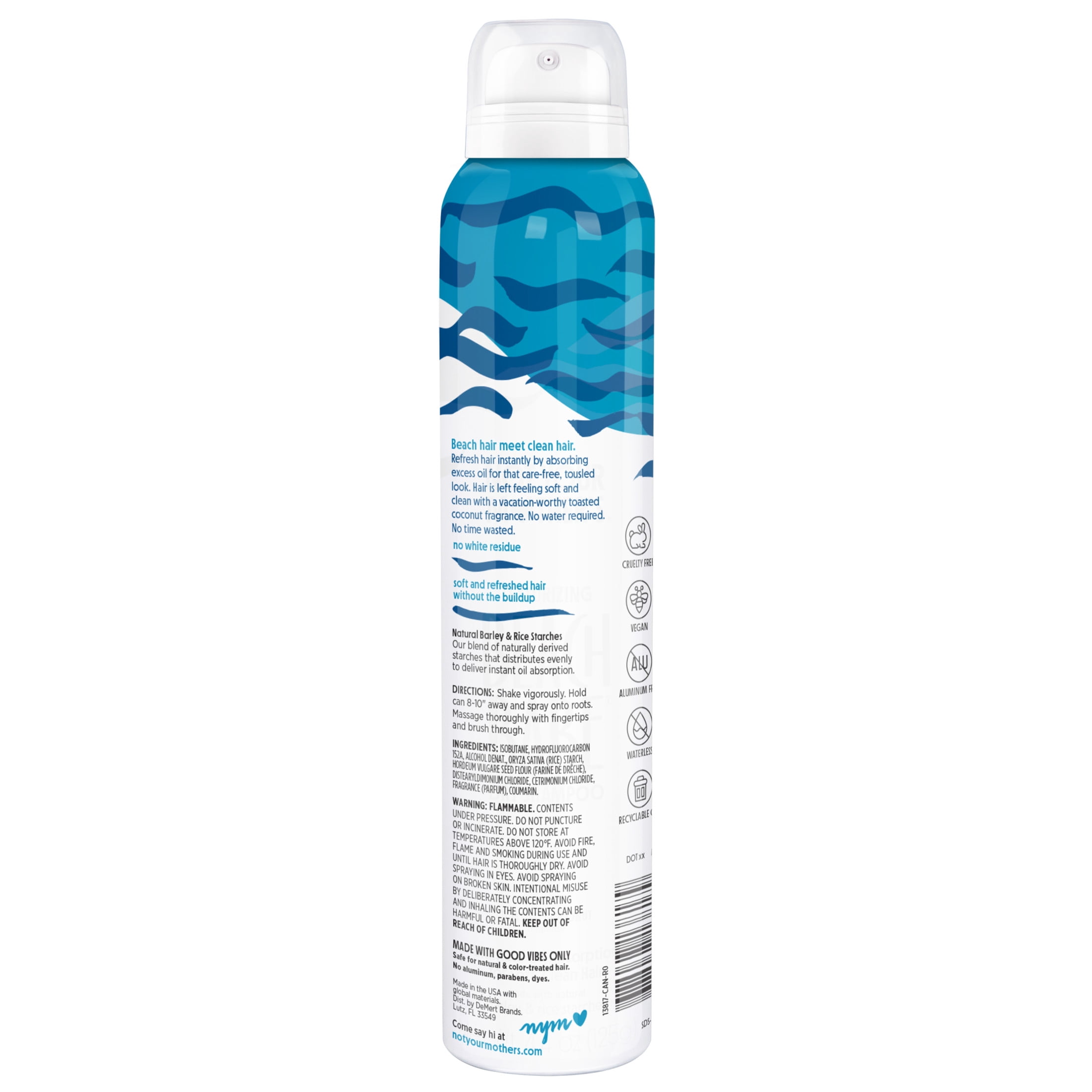 Not Your Mother's Beach Babe Texturizing Dry Shampoo, 4.4 oz