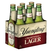 Yuengling Lager Beer, 6 Pack Beer, 12 fl. oz. Bottles, 4.5% ABV, Domestic Beer