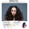 thumbnail image 2 of Thick Curly Hair Large Headband Invisible Hair Hoop Sunglasses Shape Hairstyle Fixing Tool 2Pcs, 2 of 5