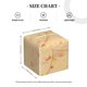 thumbnail image 4 of Fotbe taco tortilla Porta Pañuelos Decorativo de Cuero, Caja Cuadrada Moderna para Pañuelos Faciales, Organizador y Dispensador 5x5x5'', 4 of 7