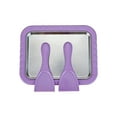 thumbnail image 4 of Stainless Steel Rolled Ice Cream Kit, Homemade DIY Rolled Ice Cream Tray with 2 Scrapers, Instant Freezy Bake Ice Cream Maker, Rolled Ice Cream Maker for Family Parent-Child Activity, Purple, 4 of 7