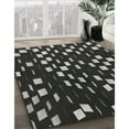thumbnail image 2 of Ahgly Company Indoor Rectangle Patterned Black Novelty Area Rugs, 5' x 7', 2 of 6