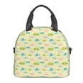 thumbnail image 3 of Hirioo Armadillo Floral for Crossbody Lunch Box for Women Men with Adjustable Shoulder Strap for School, Work and Travel, 3 of 9