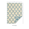 thumbnail image 5 of Hawthorne Collection 5' x 8' Hand Woven Quatrefoil Wool Rug, 5 of 5