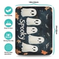 thumbnail image 4 of Halloween Dish Drying Mat Halloween Spooky Cute Ghost Bat Boo Kitchen Drying Mat Non Slip Foldable Washable 18x24 Inch Dry Pad for Coffee Tableware Sink Countertop, 4 of 6