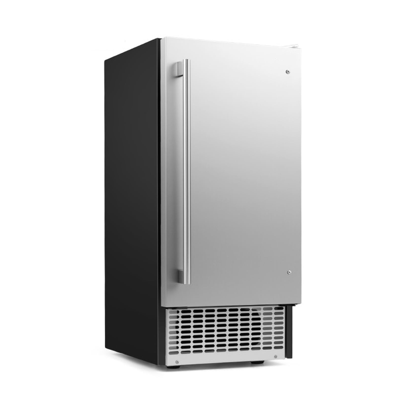 RUIE Undercounter Commercial Ice Maker 110 lbs/24H, Stainless Steel Freestanding Ice Machine with 25 lbs Storage for Home Bar Office Restaurant