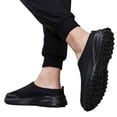 thumbnail image 5 of Xiaoxatg Women's Casual On Shoes Breathable Comfortable Low Heel Loafers for Daily Wear with Jeans Shorts and Pants in Spring Summer Fall 6 Black, 5 of 6