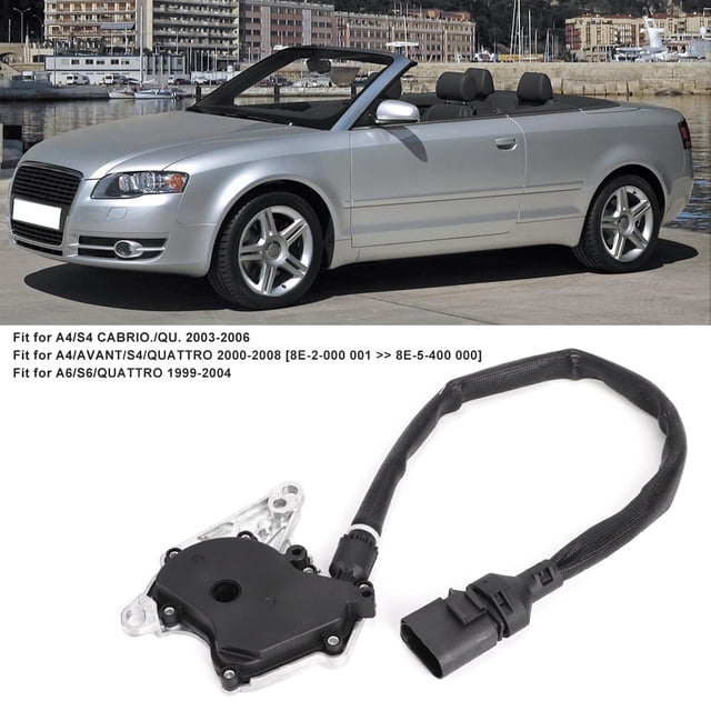 Akozon Transmission Neutral Switch, 55032000 Auto Transmission Neutral Switch Replacement For A4 A6 A8 S4 S6