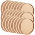 thumbnail image 4 of Tapa de taza de sopa de papel Kraft desechable, cubos de sopa, tazas de gachas, tapa para protección, 40 Uds., 4 of 5