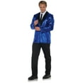 thumbnail image 2 of UnderWraps Men's 50s Doo Wop Group Singer Blue Costume Jacket Large 42-46, 2 of 2