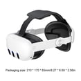 thumbnail image 2 of Correa para la cabeza ajustable VR, cómoda diadema VR, accesorios VR para Meta Quest 3, 2 of 8