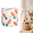 thumbnail image 2 of Easter Wired Edge Ribbon 1 Roll 16.4Ft Easter Ribbon Egg Bunny Printed Ribbons Wrapping Fabric Spring Colorful Craft Decorative Fabric Ribbon for Easter Party Holiday DIY Decor Supplies,2.5 Inches, 2 of 9