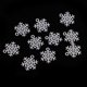 thumbnail image 3 of de aleación Colgantes Joyas Fornituras para manualidades de bricolaje, 10 piezas vendidas, en apariencia de de nieve, 18x17 mm Gloria Pedante de copo de nieve de aleación, 3 of 8