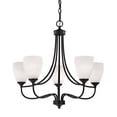 thumbnail image 1 of Arlington 5 Light Chandeier In Oil Rubbed Bronze, 1 of 1