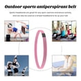 thumbnail image 6 of Hariumiu Non-slip Headband Sports Headband Thick Non-slip Elastic Quick-dry Sweat Absorption Running Jogging Yoga Workout Hair Sweatband for Women Men, 6 of 11