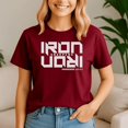 thumbnail image 4 of Iron Sharpens Iron Proverbs Bible Verse Christian, Jesus Shirt, Easter Shirt, Christian Easter TShirt, He Has Rizzen Tee, 4 of 5