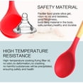 thumbnail image 3 of 11-Piece Silicone Cooking Utensil Set, Heat-Resistant Wooden Handles, Cooking Tools, Bpa-Free, Non-Toxic, Spatula, Spatula, Spoon, Kitchen Utensil Set For Non-Stick Cookware Red, 3 of 7