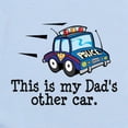 thumbnail image 2 of CafePress - Dad's Police Car Infant Bodysuit - Baby Light Bodysuit, Size Newborn - 24 Months, 2 of 4