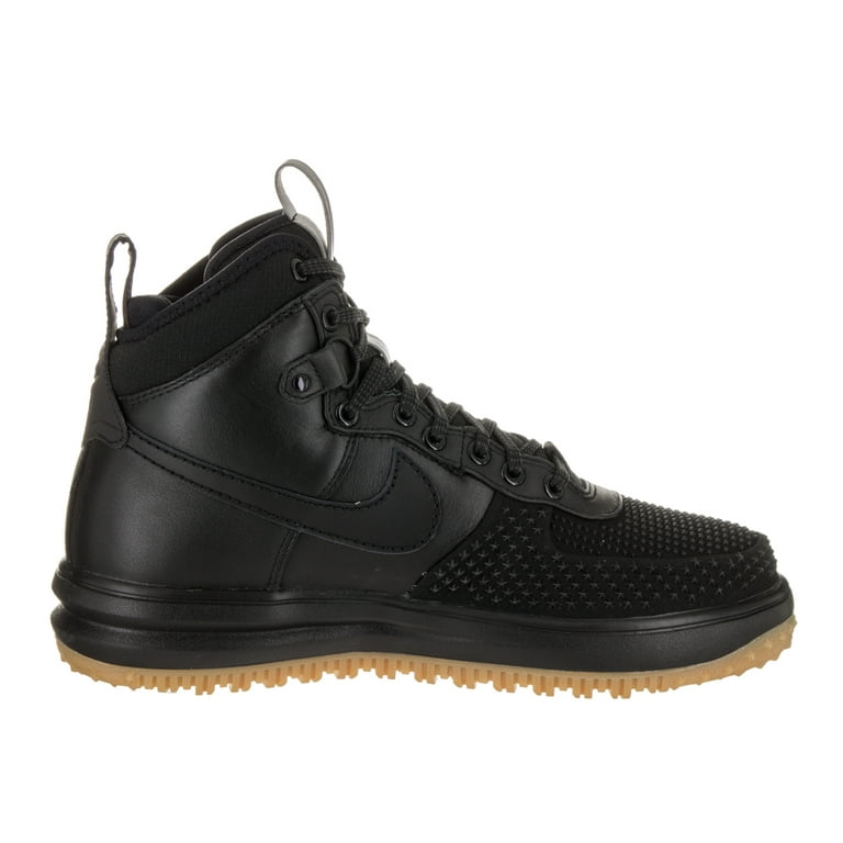 Nike Lunar Force 1 Duckboot Black Metallic Silver Anthracite  display picture 3