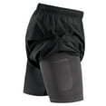thumbnail image 4 of Men's Fanatics  Black Pittsburgh Penguins Authentic Pro Tech Shorts, 4 of 4