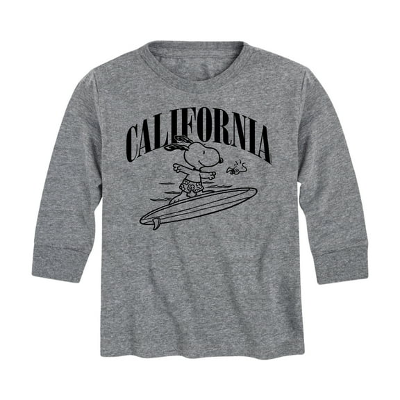 Peanuts - California - Toddler And Youth Long Sleeve Graphic T-Shirt