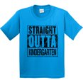 thumbnail image 3 of Inktastic Straight Outta Kindergarten Youth T-Shirt, 3 of 5
