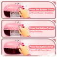 thumbnail image 5 of Bath Toys,Toddler Bath Bubble Machine with 12 Songs, Bathtime Shower Bath Wall Toy for Kids - Pink, 5 of 8