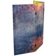 thumbnail image 7 of Red Lantern 3 ft. Short Monet Canvas Folding Screen - Impression Sunrise/Houses of Parliament, 7 of 7