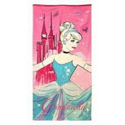 Disney Cinderella Butterflies Beach Towel, 1 Each
