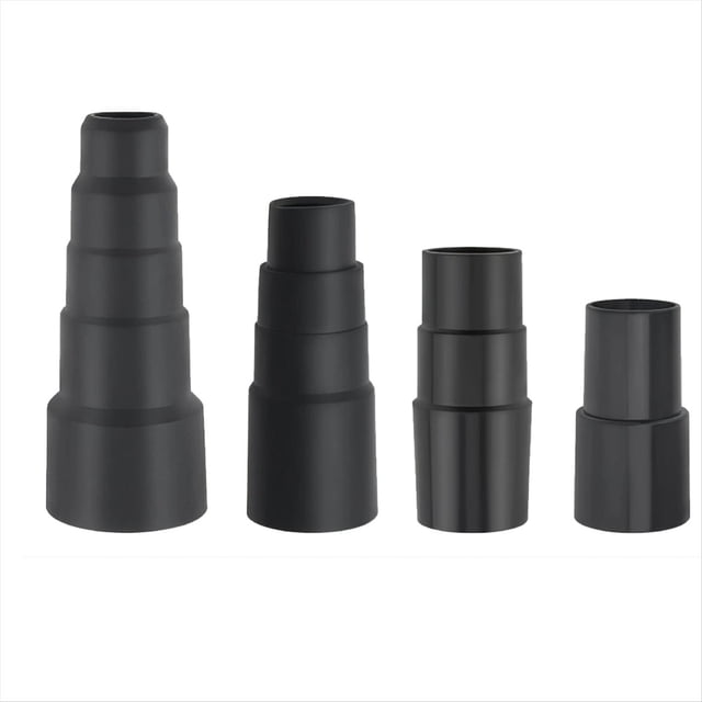 Kit de Adaptadores de Manguera de Vacío de 4 Piezas, Adaptador de Accesorios de 1 1/2 Pulgada A 1 3/8 Pulgada A 1 1/4 Pulgada, de 1 1/8 Pulgada A 1 3/8 Pulgada