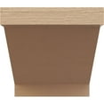 thumbnail image 2 of 9"W x 9"D x 9"H Wide Burlington Rough Cedar Woodgrain TimberThane Corbel, Primed Tan, 2 of 6