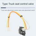Truck Seat Adjustment Control Valve Switch Compatible MAN Eurocargo