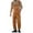 Brown, variant on Icvfdpl Men'S Cargo Pants Denim Bib Overalls Workwear Adjustable Straps Fashion Jumpsuit With Pockets Casual Trousers Comfy Man Pant Brown L