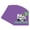 Purple Iris, variant on Grape Purple Picture Frame Mat for 7x7 Frames - Fits 4x4 Photos - 1 Mat