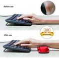 thumbnail image 4 of NEX Ergonomic Mouse Pad with Wrist Support, Memory Foam Keyboard Wrist Rest for Computer, Red (NX-PAD006), 4 of 7