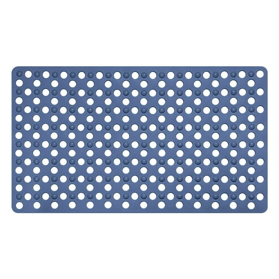 OAVQHLG3B Bath Tub Mat, Non-Slip Shower Mats with Suction Cups and Drain Holes, Bathtub Mats Bathroom Mats Machine Washable, Clear